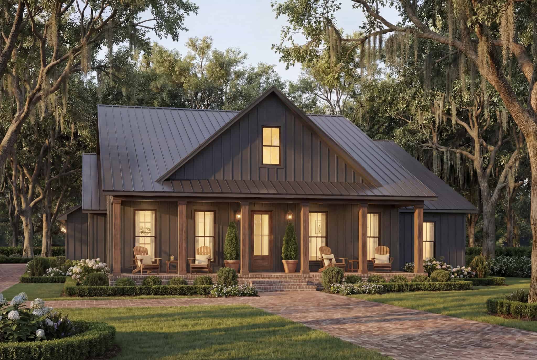 Front View of this 3-Bedroom,1990 Sq Ft Plan -142-1559