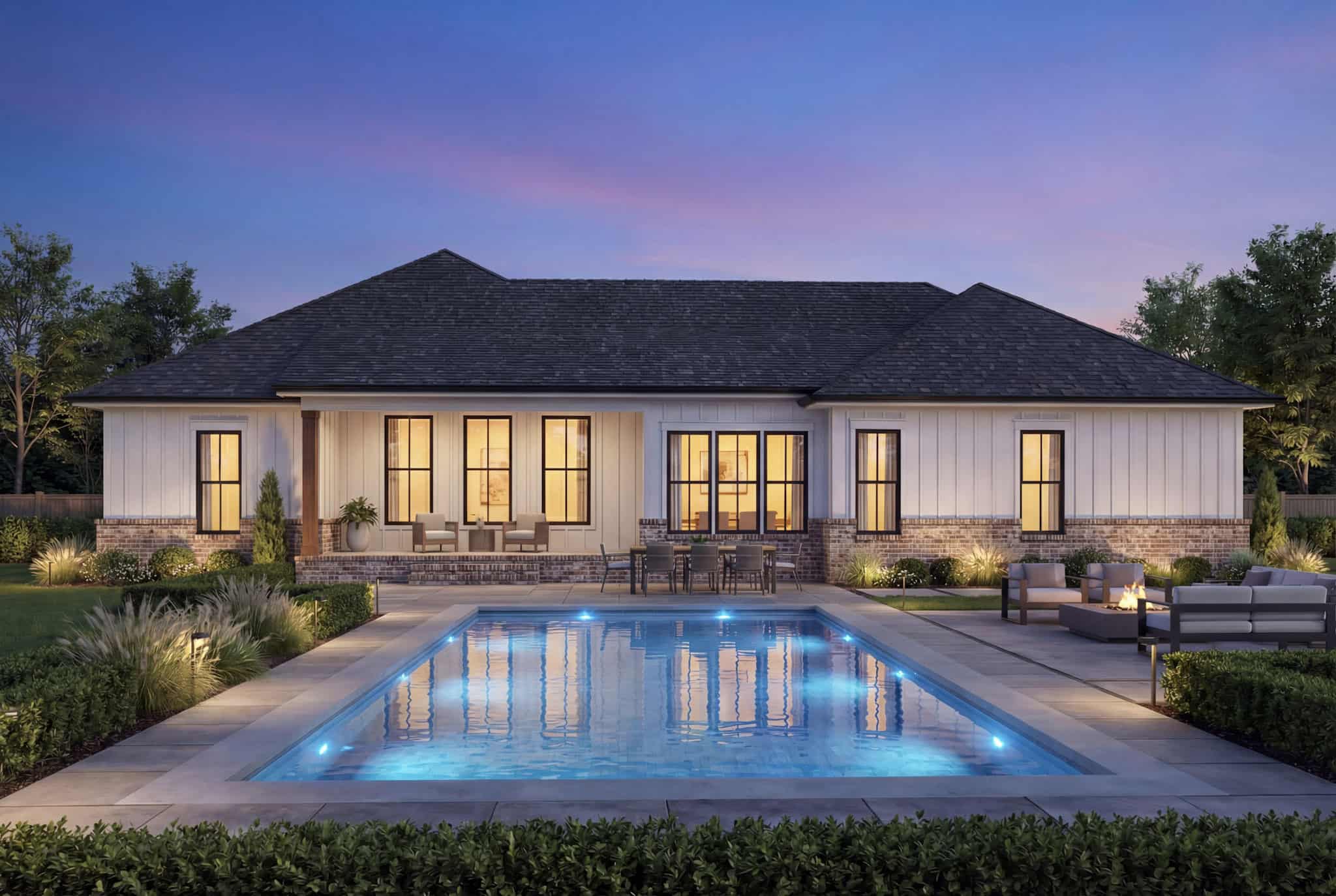 Front View of this 3-Bedroom,1883 Sq Ft Plan -142-1563