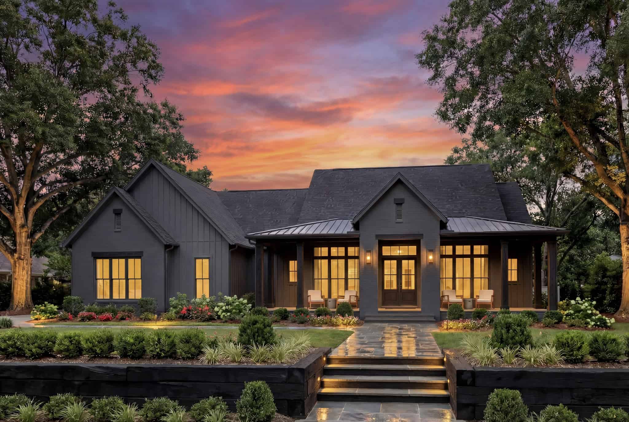 Front View of this 4-Bedroom,2600 Sq Ft Plan -142-1564