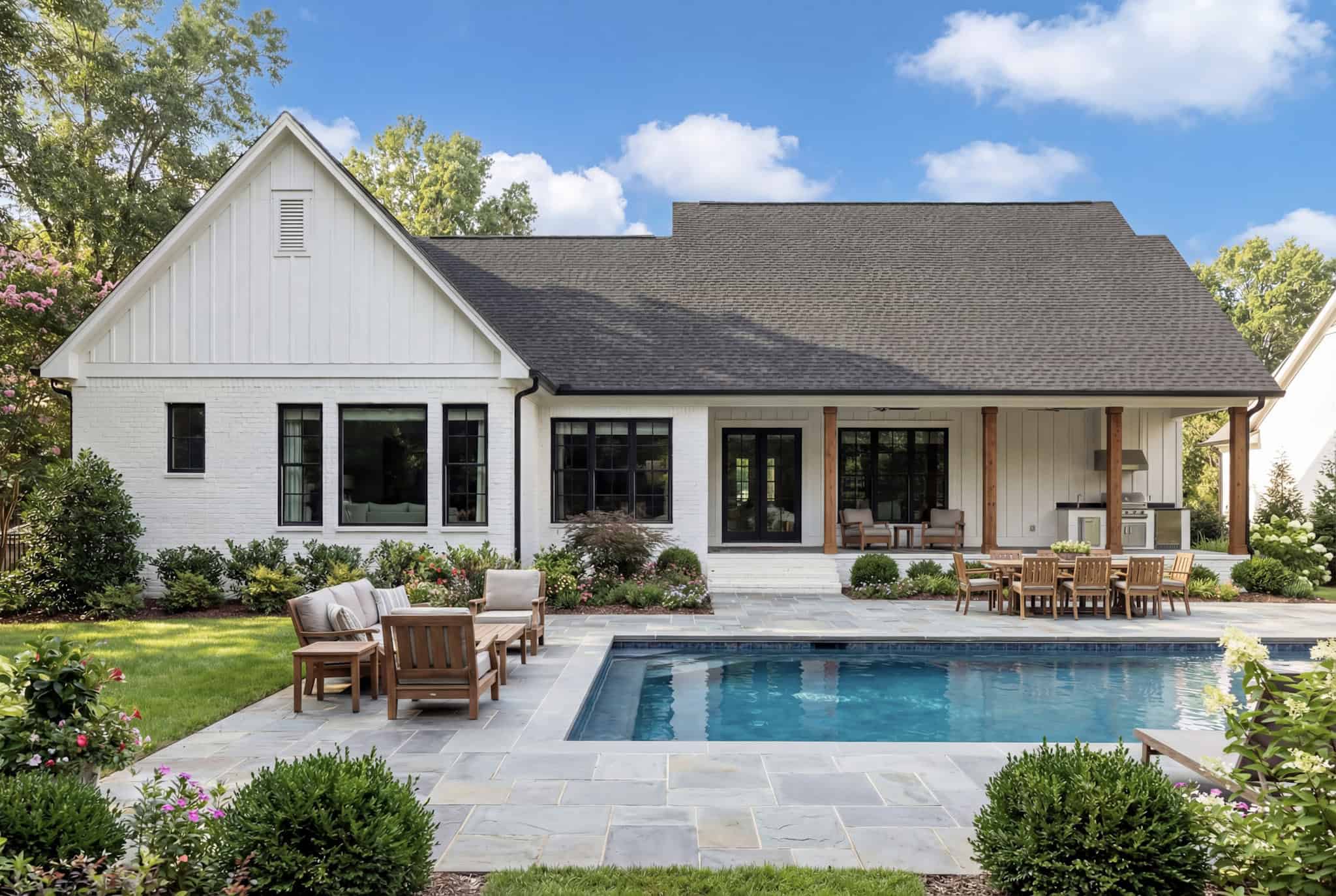 Rear View of this 3-Bedroom,2427 Sq Ft Plan -142-1567