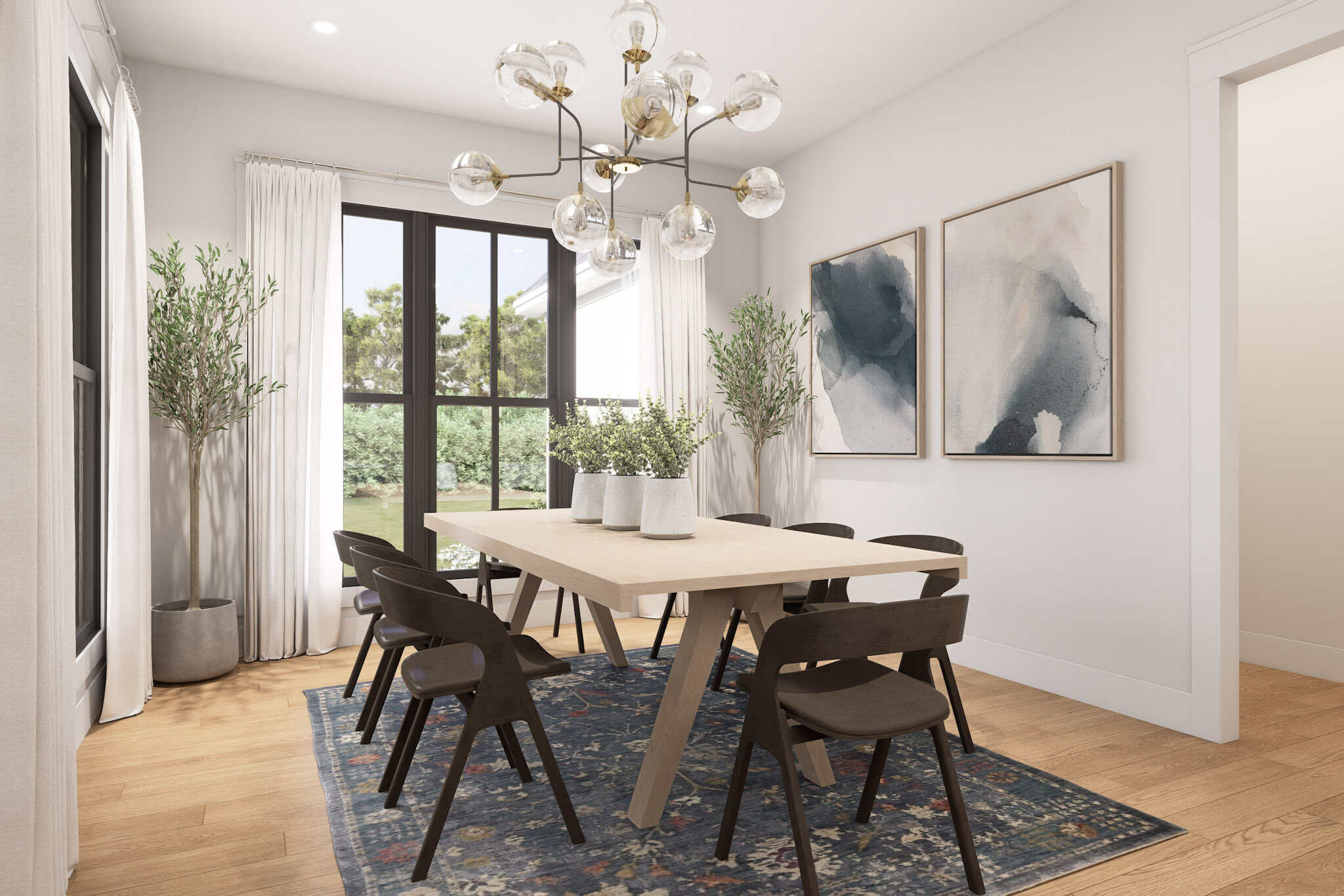 Dining Room of this 3-Bedroom,2427 Sq Ft Plan -142-1567