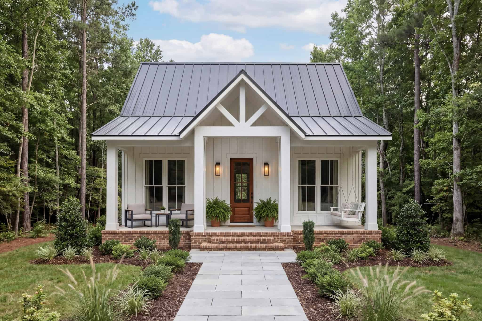Front View of this 2-Bedroom,965 Sq Ft Plan -142-1574