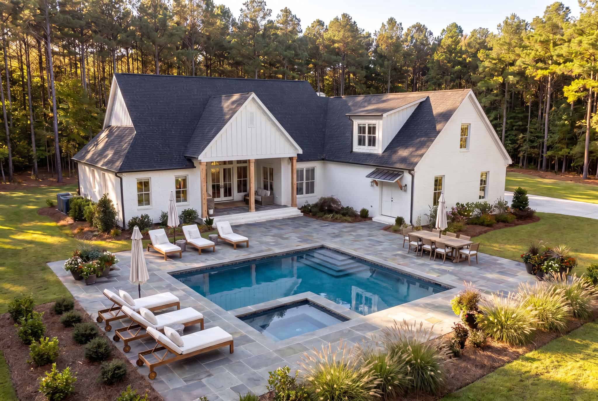 Rear View of this 3-Bedroom,2679 Sq Ft Plan -142-1575