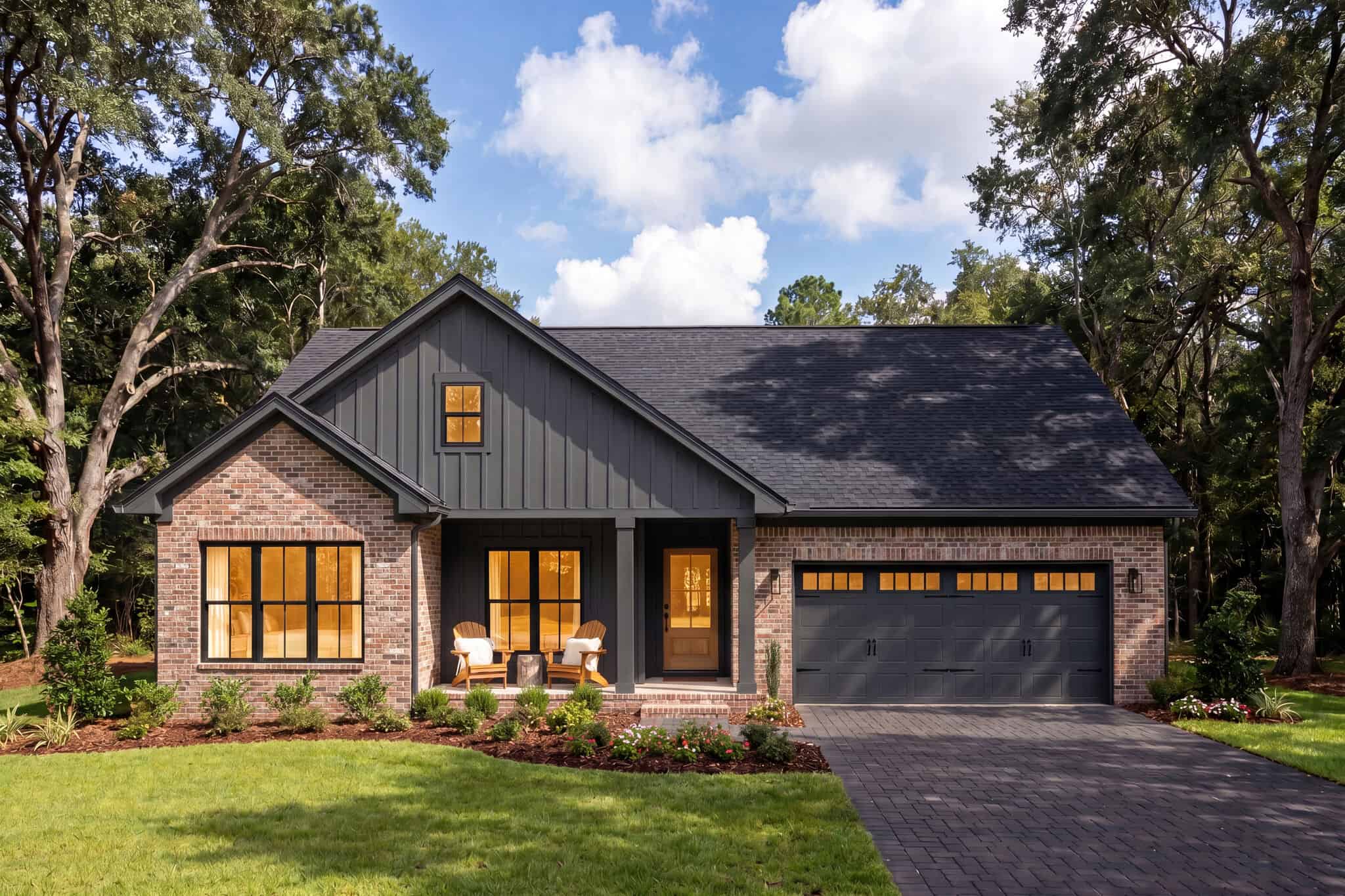 Front View of this 3-Bedroom,1650 Sq Ft Plan -142-1578