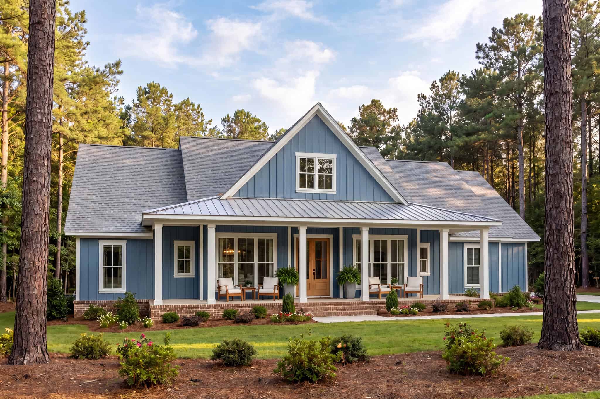 Front View of this 4-Bedroom,2427 Sq Ft Plan -142-1581