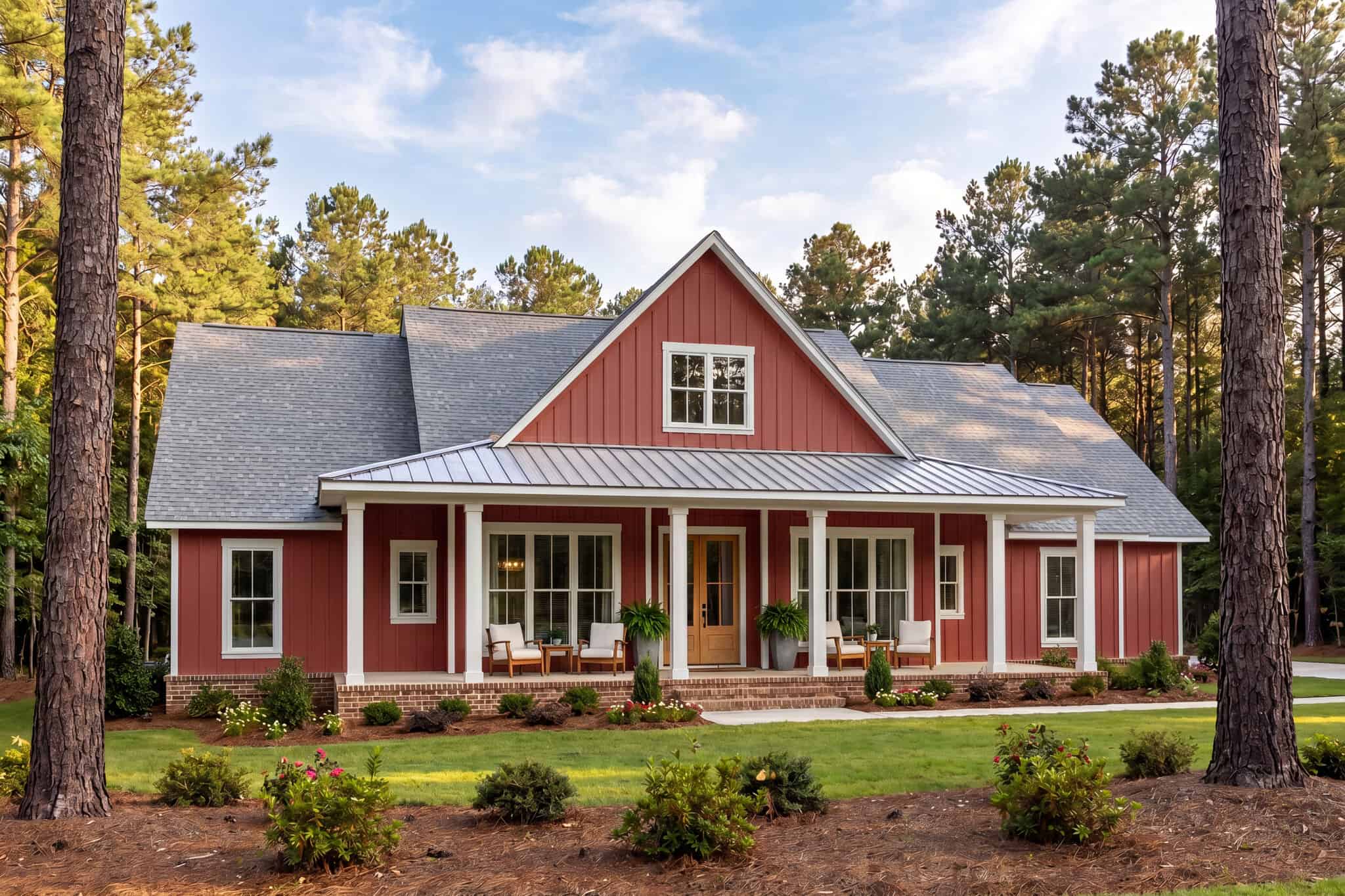 Front View of this 4-Bedroom,2427 Sq Ft Plan -142-1581