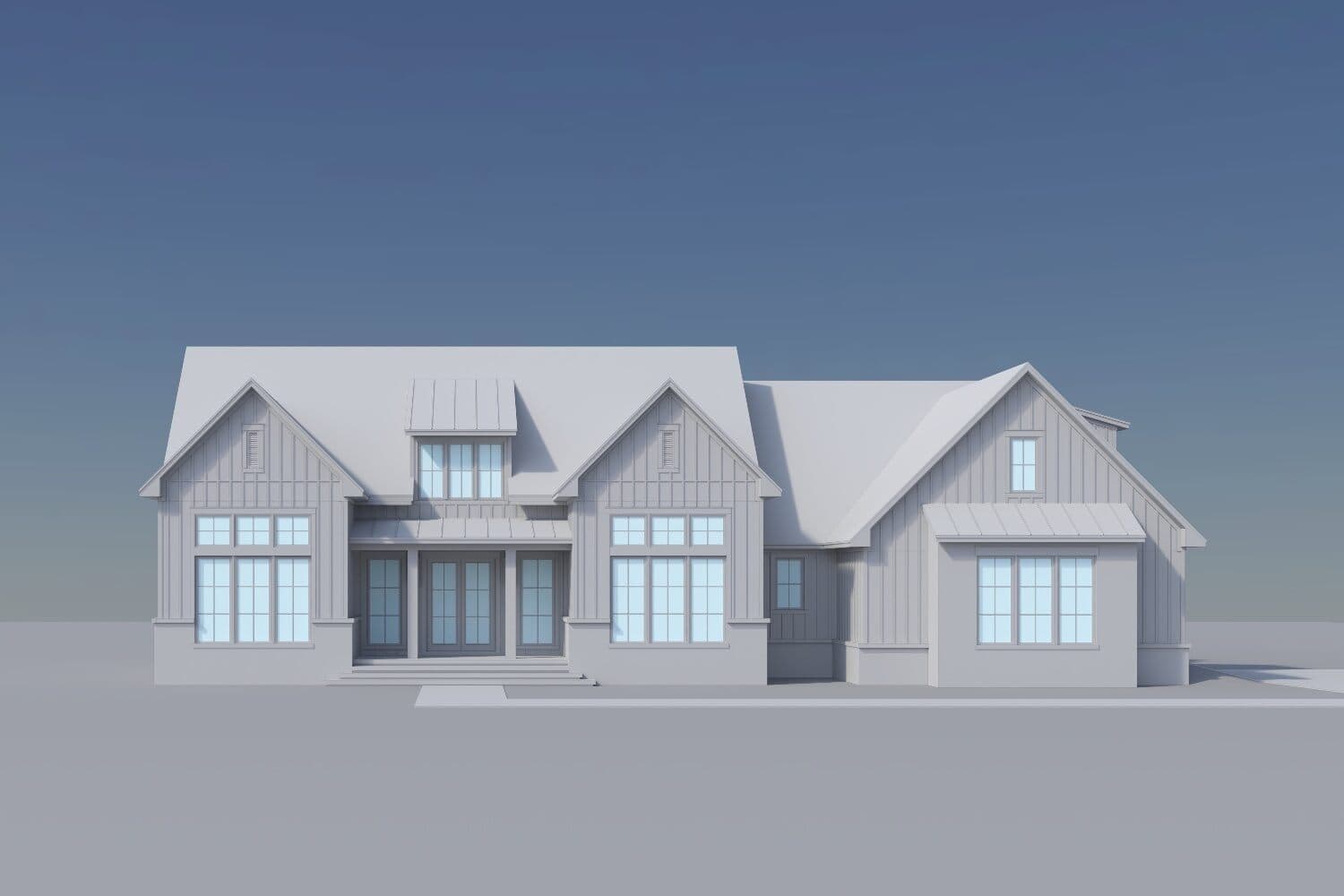Home Exterior Photograph of this 3-Bedroom,2688 Sq Ft Plan -142-1584