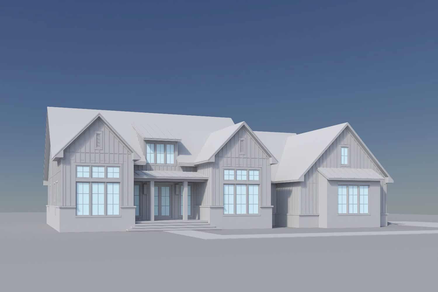 Home Exterior Photograph of this 3-Bedroom,2688 Sq Ft Plan -142-1584
