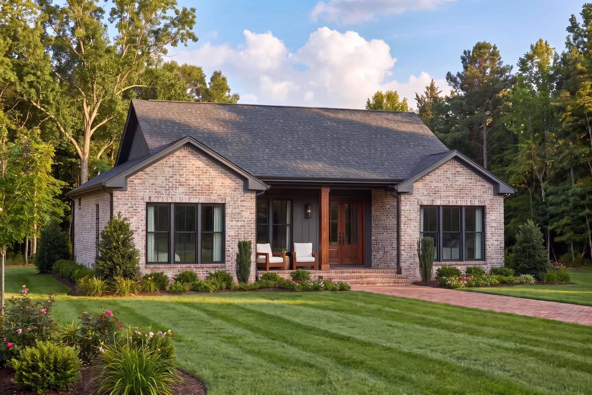 Front View of this 3-Bedroom,1349 Sq Ft Plan -142-1585