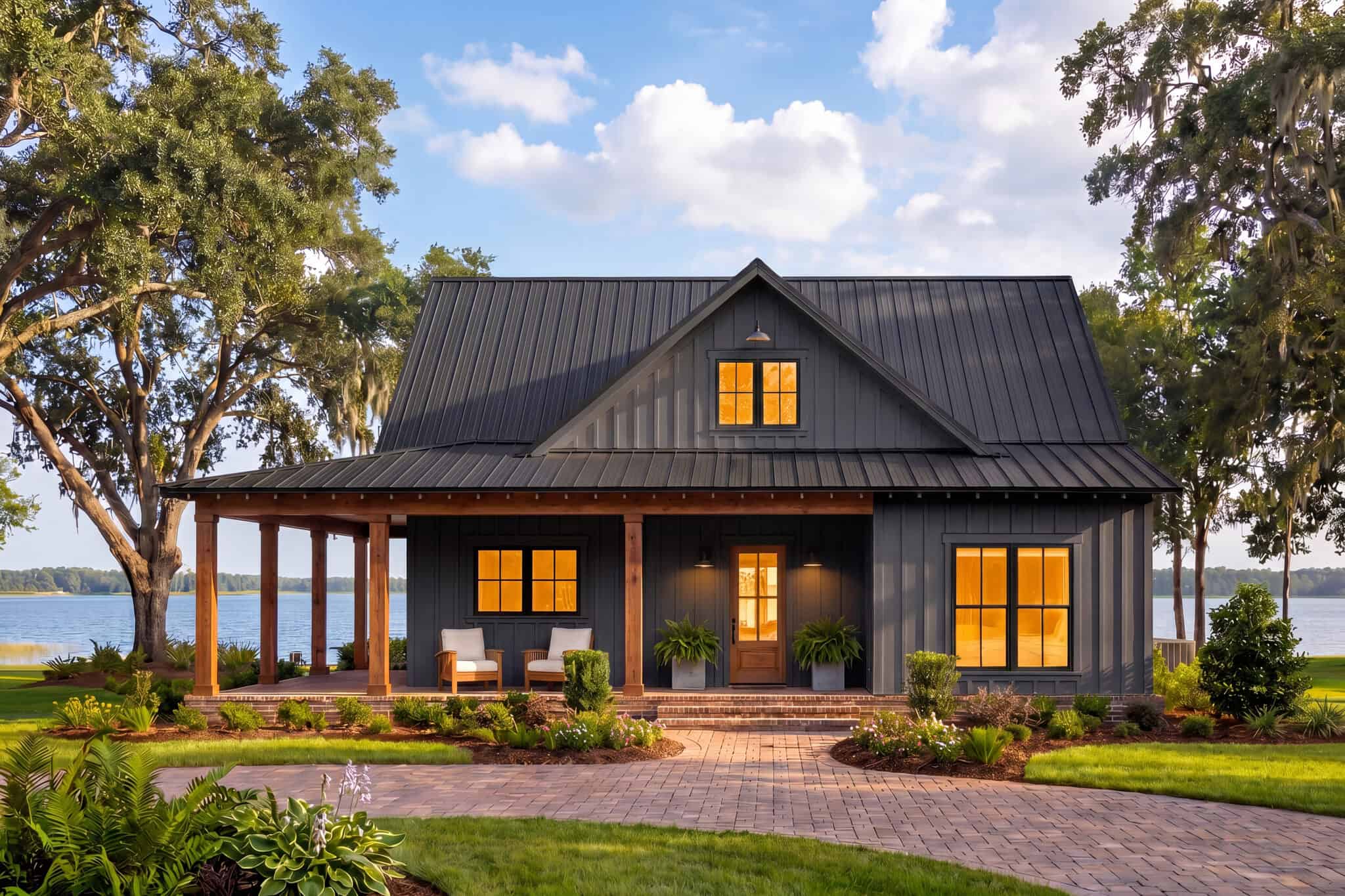 Front View of this 2-Bedroom,1253 Sq Ft Plan -142-1587