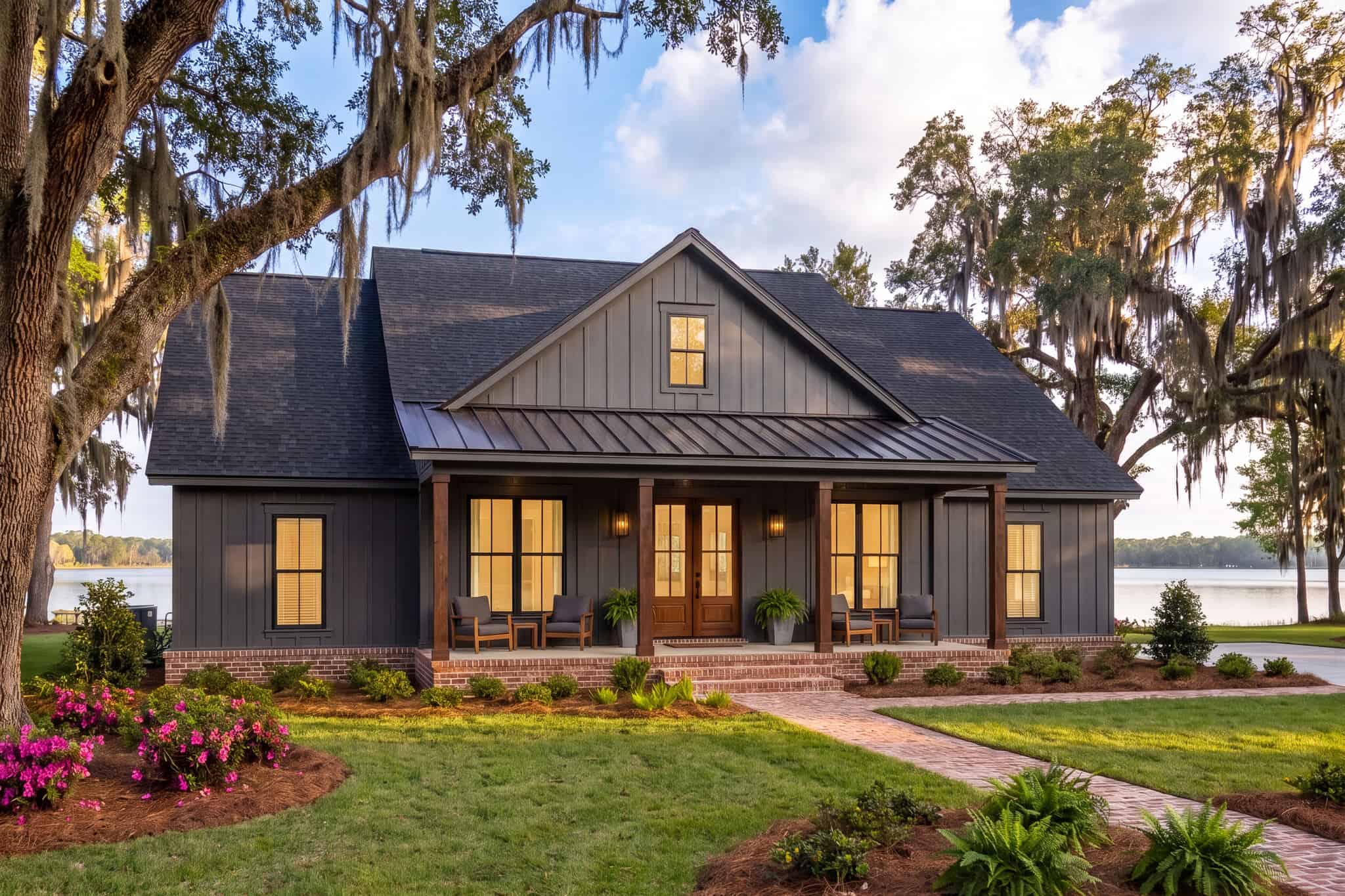 Front View of this 4-Bedroom,2070 Sq Ft Plan -142-1588