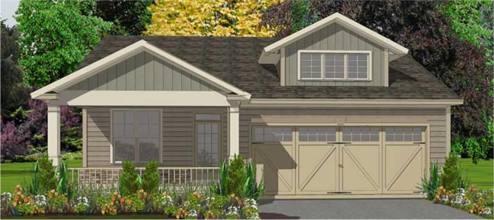 Main image for house plan # 17810