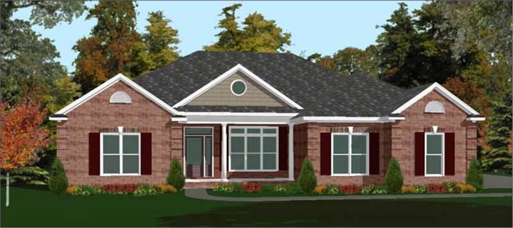 Main image for house plan # 17777