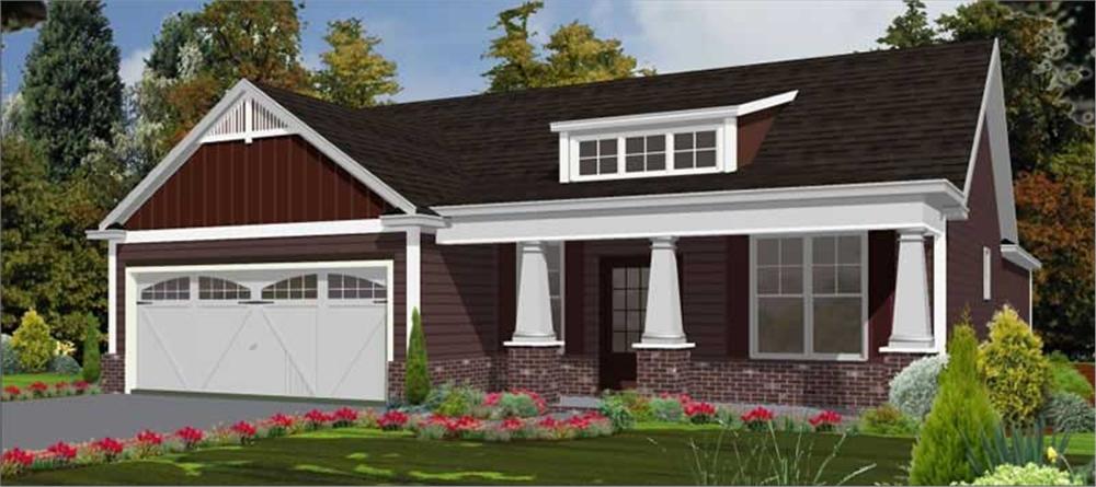 Main image for house plan # 17807
