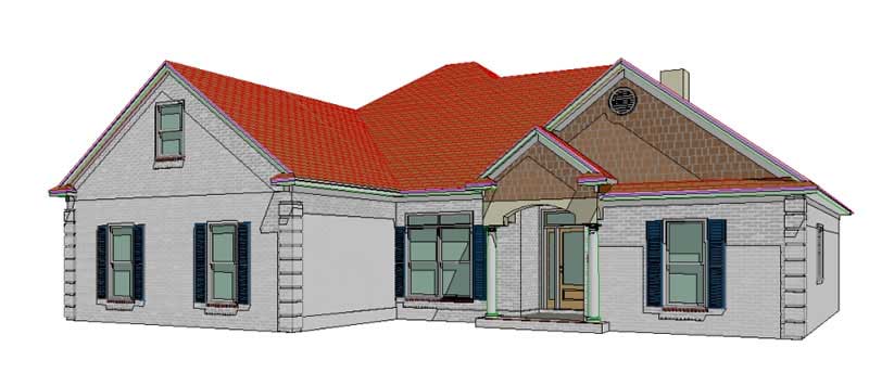 Main image for house plan # 17769