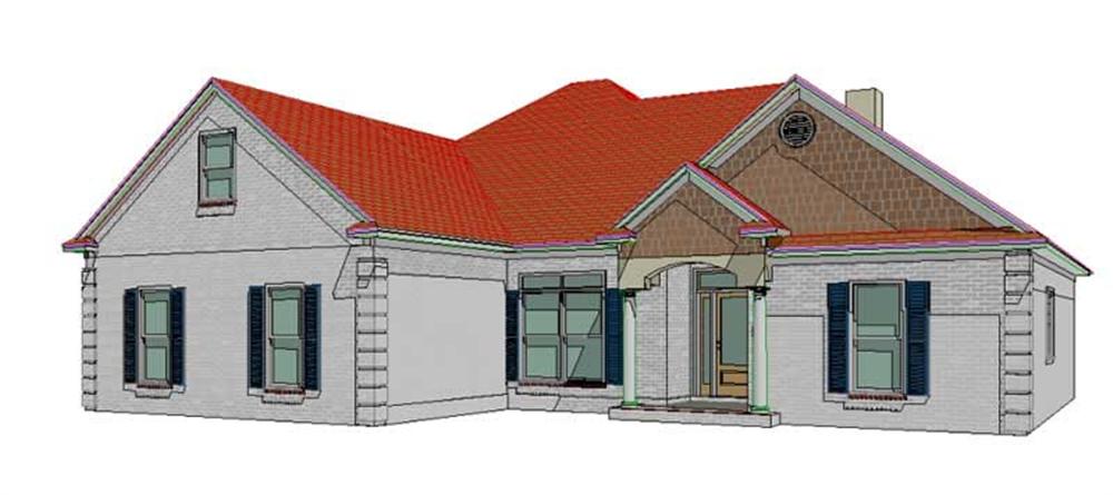 Main image for house plan # 17769
