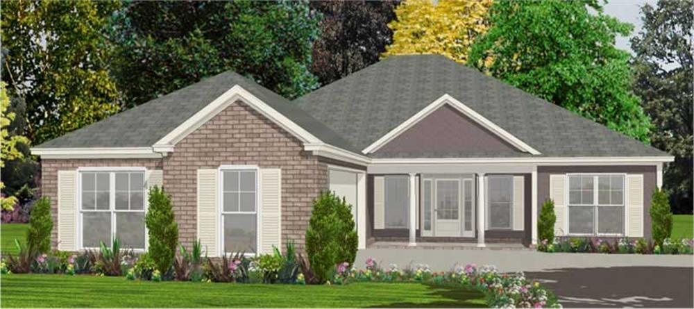 Main image for house plan # 17840