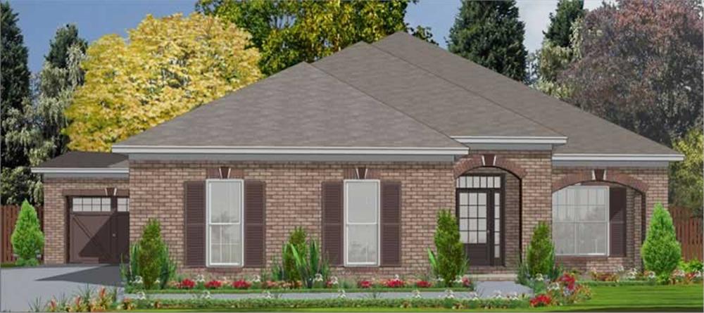 Main image for house plan # 17812