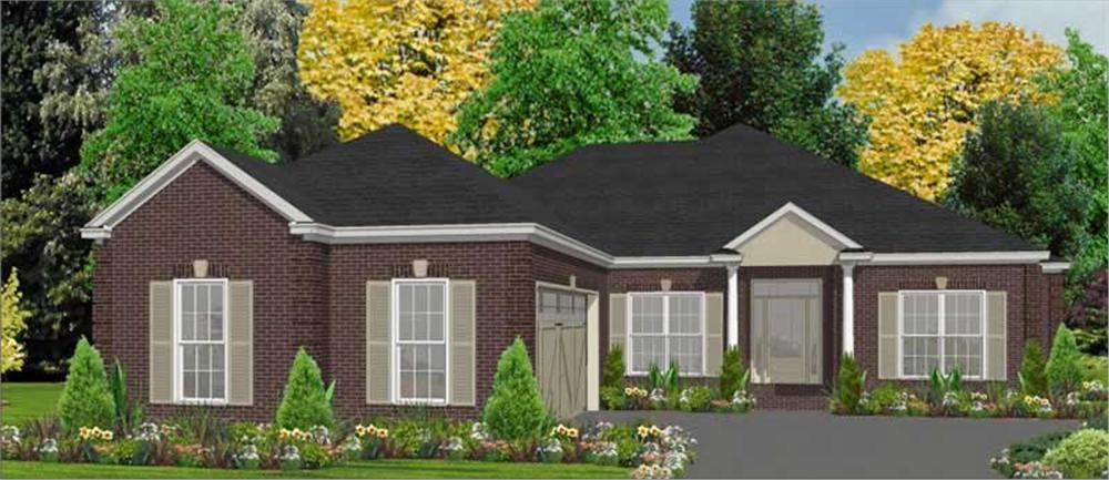 Main image for house plan # 17830