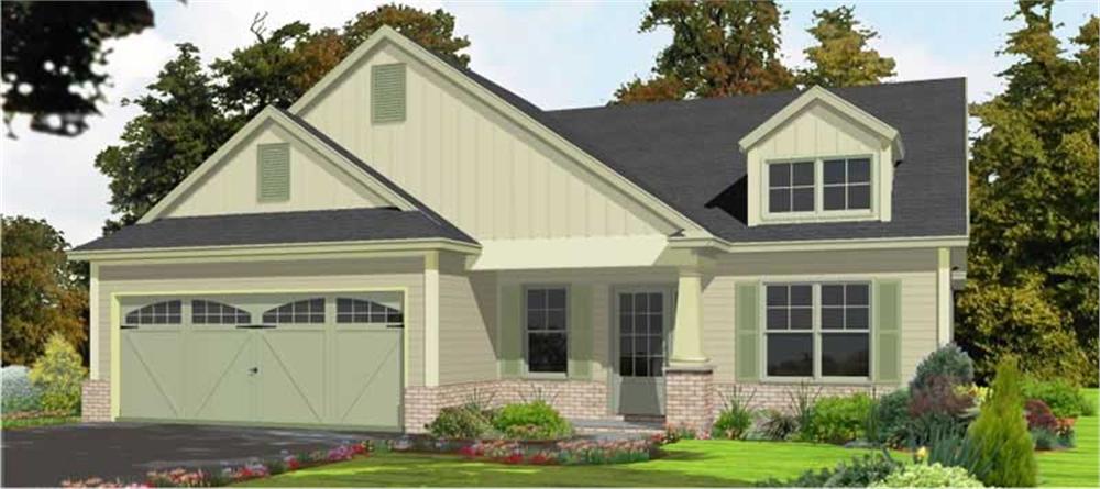 Main image for house plan # 17801