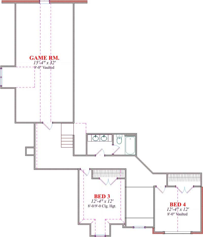Traditional House Plans Home Design Rayburn 17765