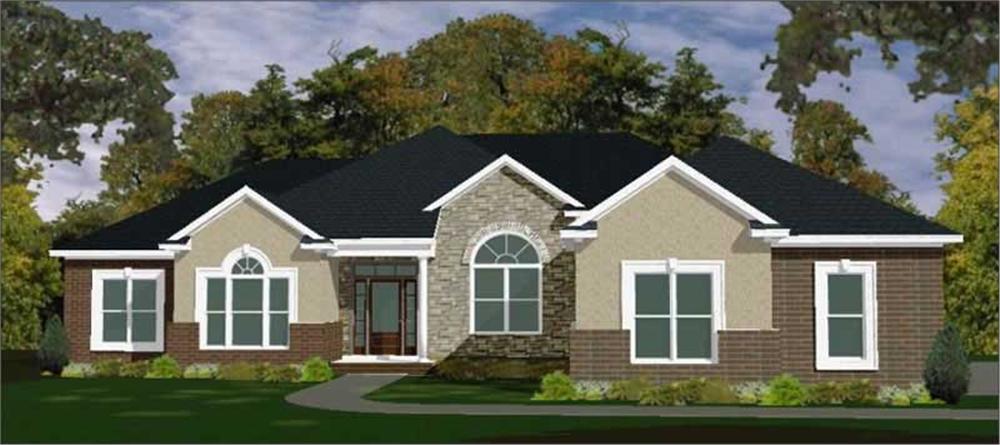 Main image for house plan # 17799