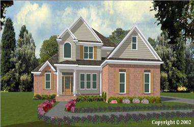 4-Bedroom, 3089 Sq Ft Contemporary House Plan - 144-1044 - Front Exterior