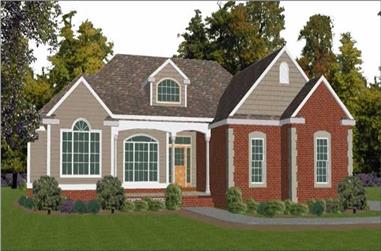 5-Bedroom, 3257 Sq Ft Contemporary House Plan - 144-1052 - Front Exterior