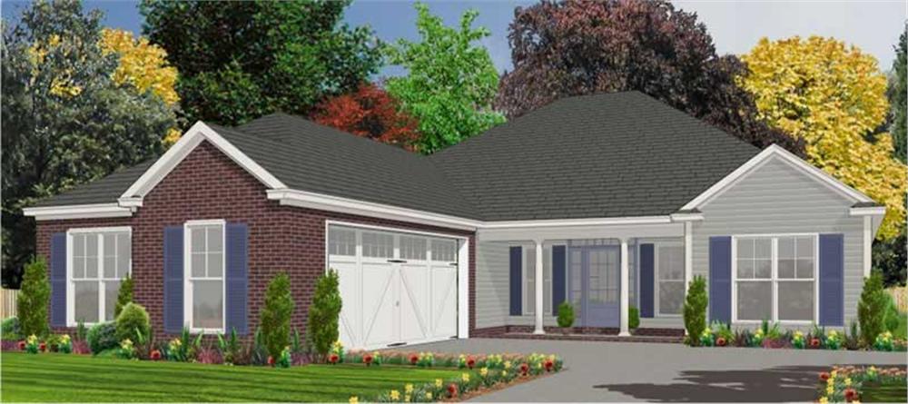 Main image for house plan # 17841
