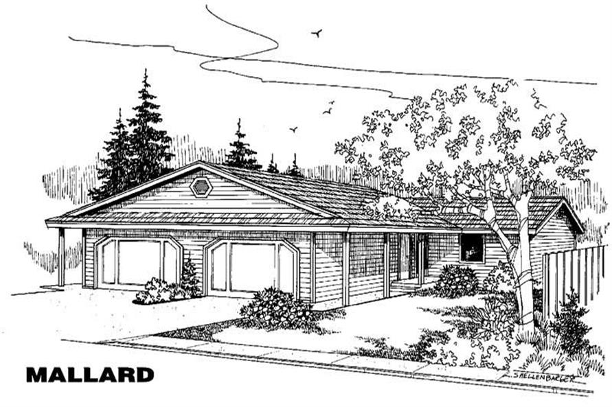 Main image for house plan # 6352