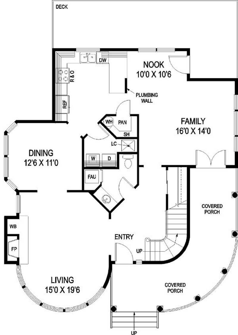Victorian House Plans - Home Design LMK 400-18