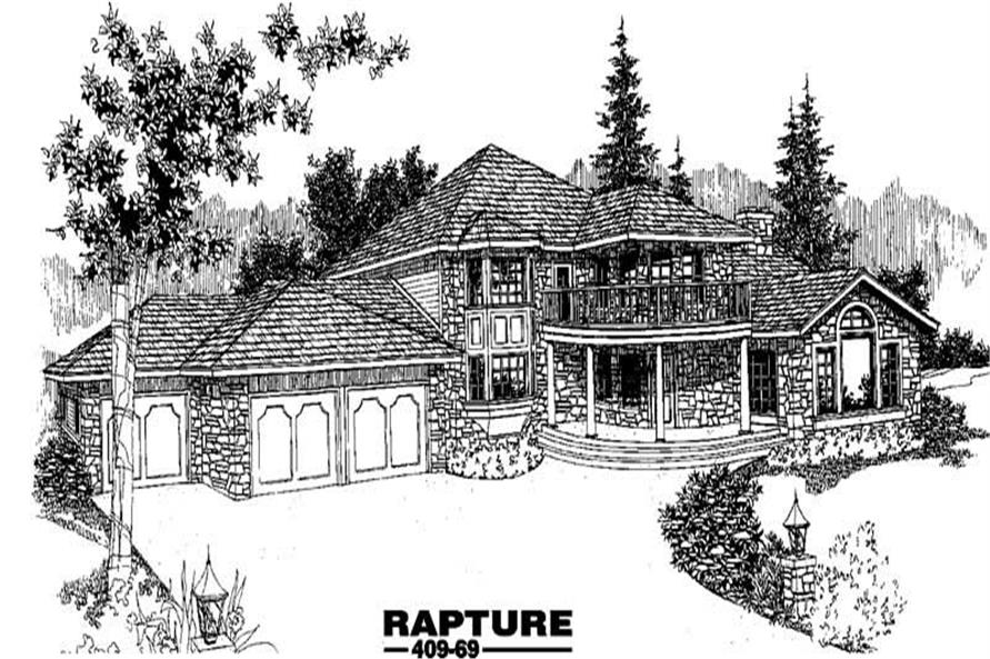 Main image for house plan # 9047