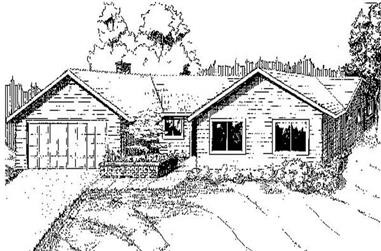3-Bedroom, 1508 Sq Ft Small House Plans House Plan - 145-1913 - Front Exterior