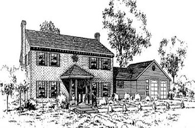 5-Bedroom, 3155 Sq Ft Contemporary House Plan - 145-1926 - Front Exterior
