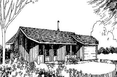 3-Bedroom, 1480 Sq Ft Small House Plans House Plan - 145-1928 - Front Exterior