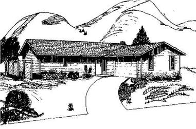 3-Bedroom, 1404 Sq Ft Small House Plans House Plan - 145-1971 - Front Exterior