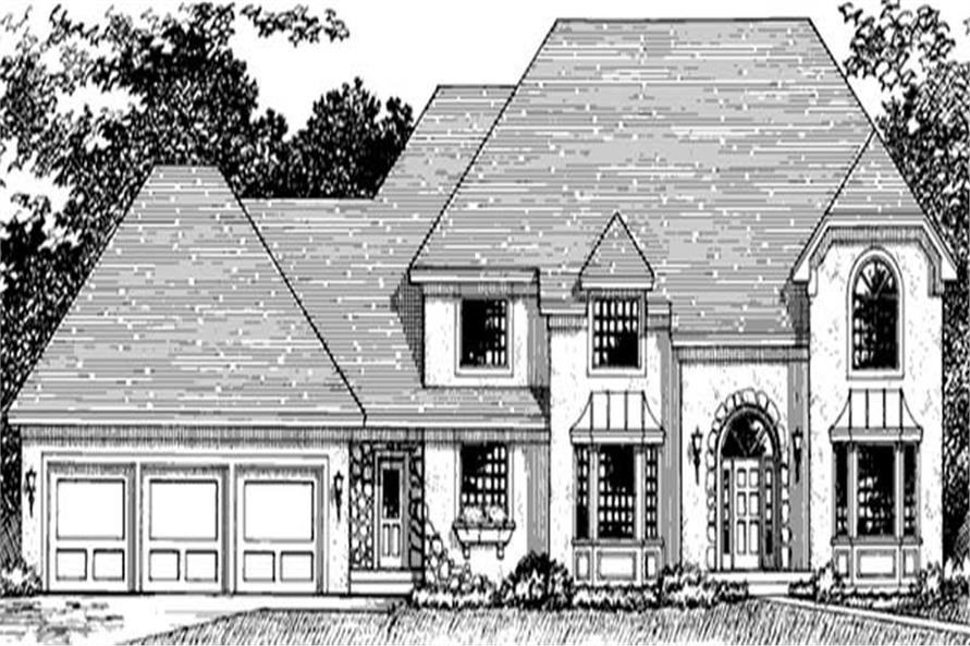 Main image for house plan # 21092