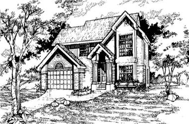 3-Bedroom, 2123 Sq Ft Country House Plan - 146-1150 - Front Exterior