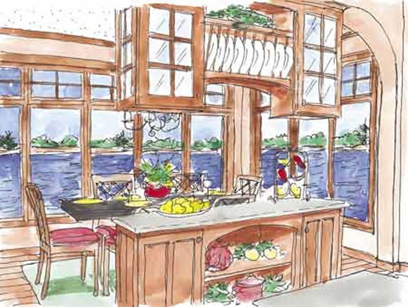 Dining Room of this 4-Bedroom, 3065 Sq Ft Plan - 146-1967