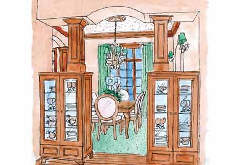 Dining Room of this 4-Bedroom, 3658 Sq Ft Plan - 146-2337