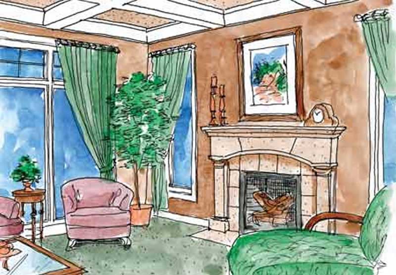 Dining Room of this 4-Bedroom, 3658 Sq Ft Plan - 146-2337