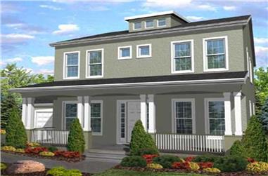 4-Bedroom, 3079 Sq Ft Country House Plan - 146-2353 - Front Exterior