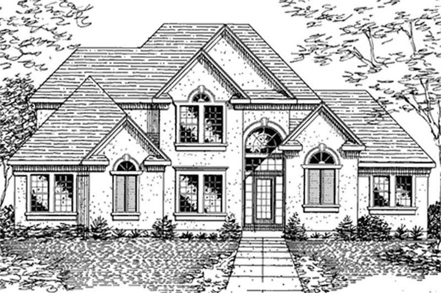 Main image for house plan # 21374