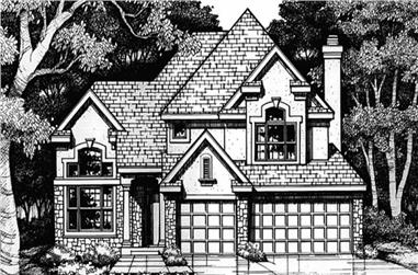 4-Bedroom, 2490 Sq Ft Country House Plan - 146-2865 - Front Exterior