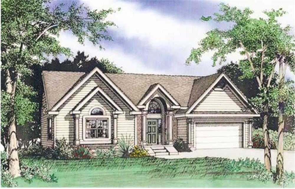 Main image for house plan # 19656