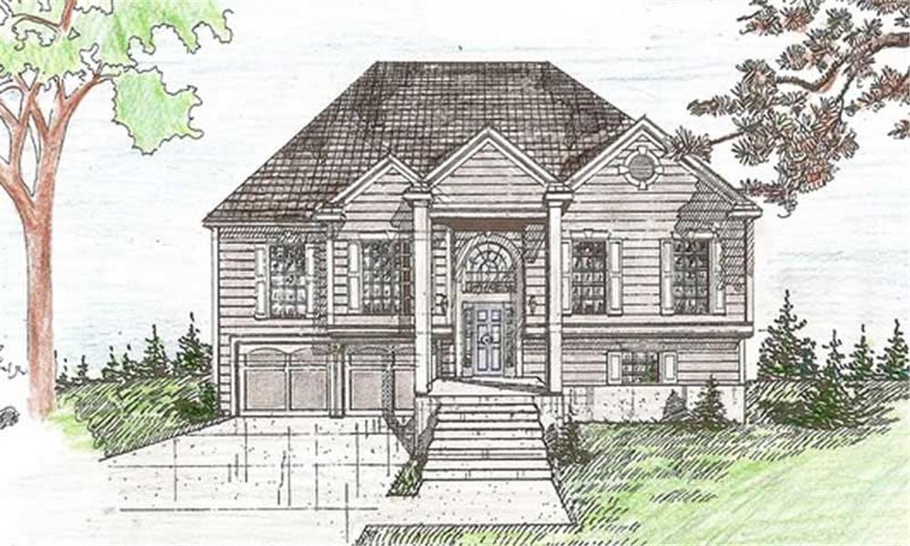 Main image for house plan # 19661