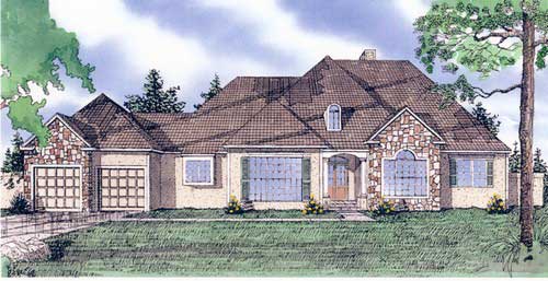 Main image for house plan # 19659