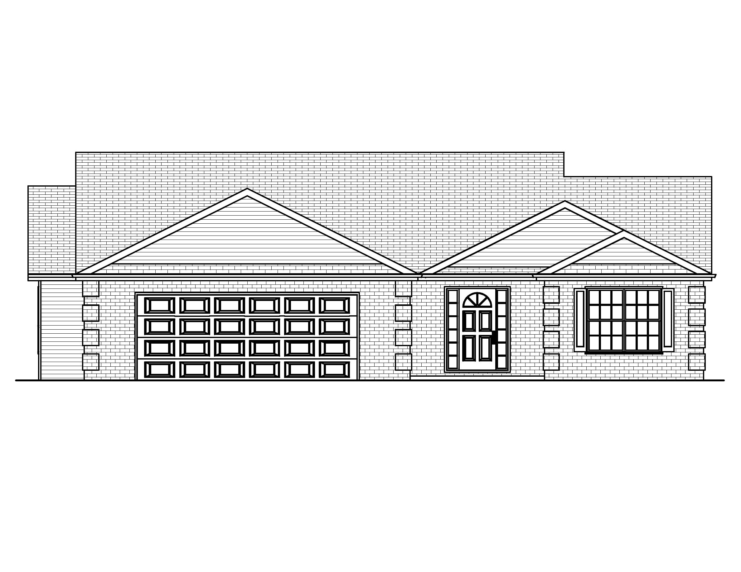 Home Plan Front Elevation of this 3-Bedroom,1714 Sq Ft Plan -148-1009