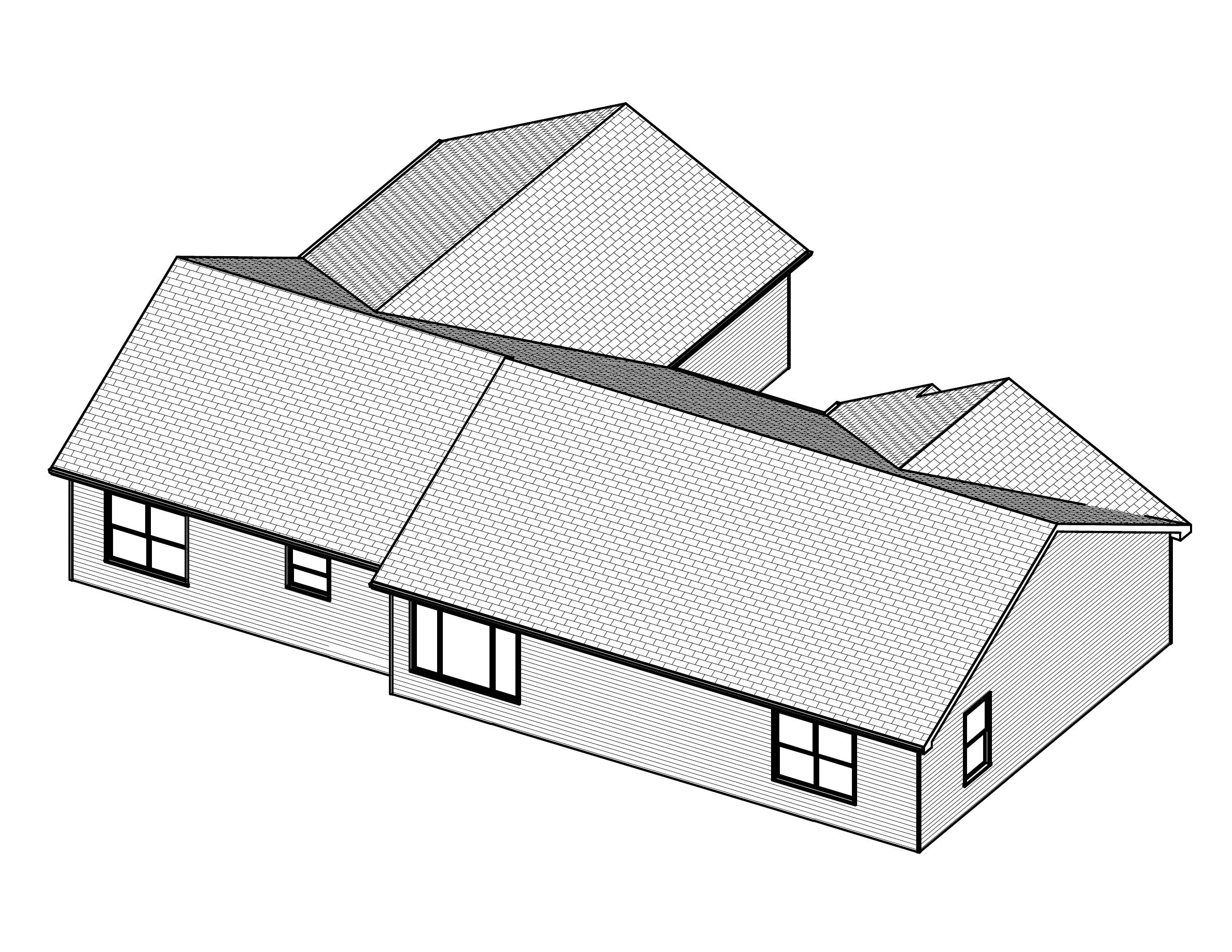 3D Floor Plan of this 3-Bedroom, 1844 Sq Ft Plan - 148-1047