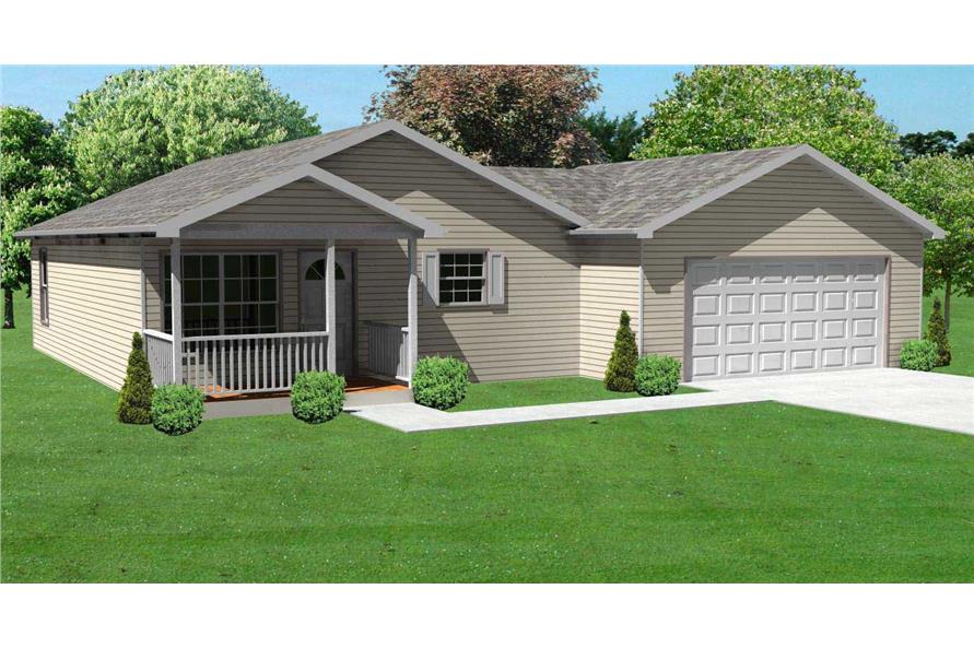 Bungalow House  Plans  Home Design 148 1068